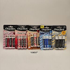 LOT OF 15 CHAPSTICK VARIETY MIX LIP BALM 0.15oz NEW SEALED IN PACKAGING
